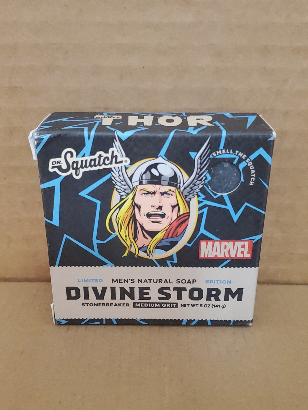 Dr. Squatch Marvel Thor Divine Storm Men's Soap